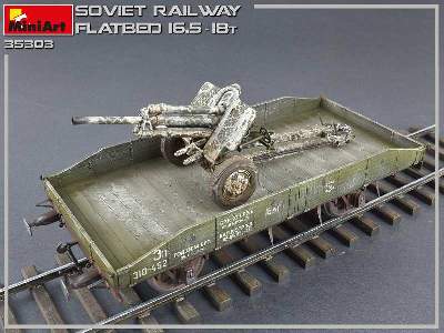 Sowiecka platforma kolejowa 16,5-18t - zdjęcie 30