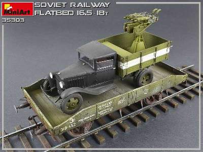 Sowiecka platforma kolejowa 16,5-18t - zdjęcie 39