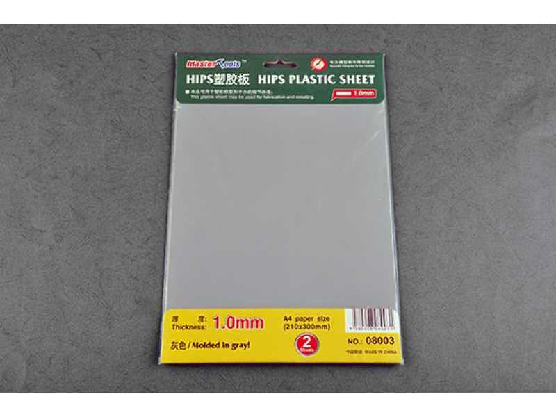 Płyta plastikowa 1,0 mm A4 (210mm x 300mm) - 2 sztuki - zdjęcie 1 Płyta plastikowa 1,0 mm A4 (210mm x 300mm) - 2 sztuki - zdjęcie 1
