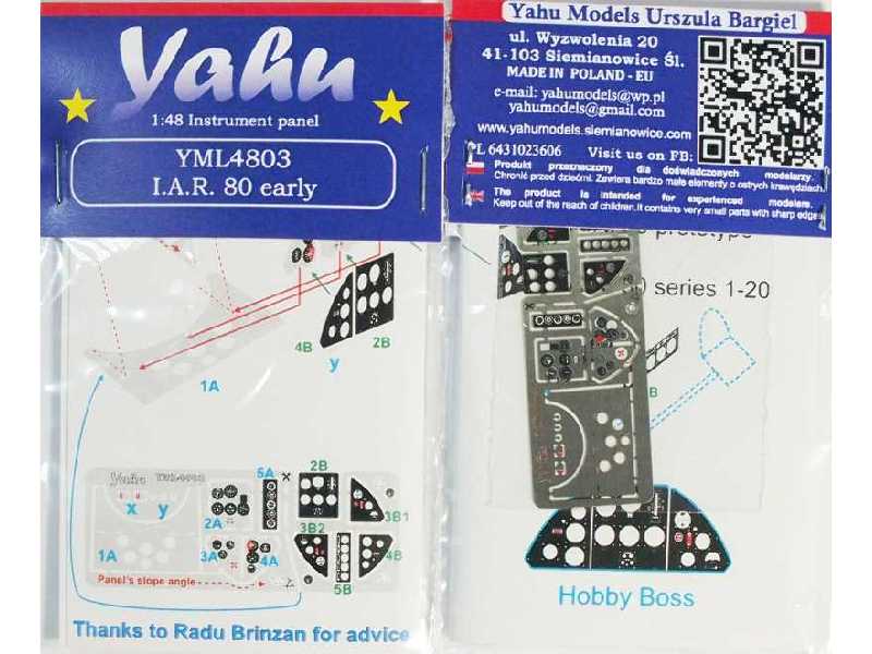 I.A.R. 80 Early (Hobby Boss) - zdjęcie 1 I.A.R. 80 Early (Hobby Boss) - zdjęcie 1