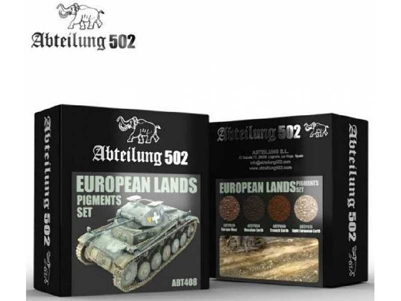 European Lands Pigments Set - zdjęcie 1 European Lands Pigments Set - zdjęcie 1