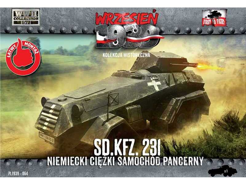 Niemiecki ciężki samochód pancerny Sd.Kfz. 231 6-Rad - zdjęcie 1 Niemiecki ciężki samochód pancerny Sd.Kfz. 231 6-Rad - zdjęcie 1