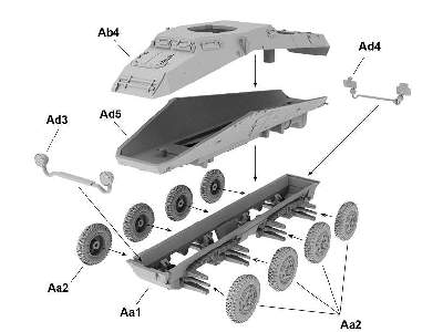 Niemiecki ciężki samochód pancerny Sd.Kfz. 231 8-Rad - zdjęcie 3