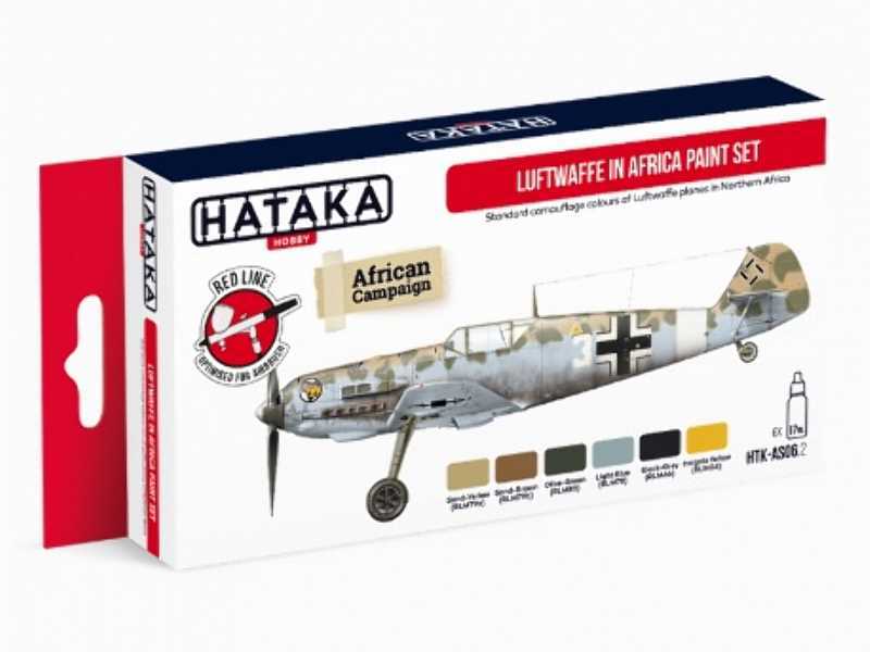 Luftwaffe In Africa Paint Set - zdjęcie 1