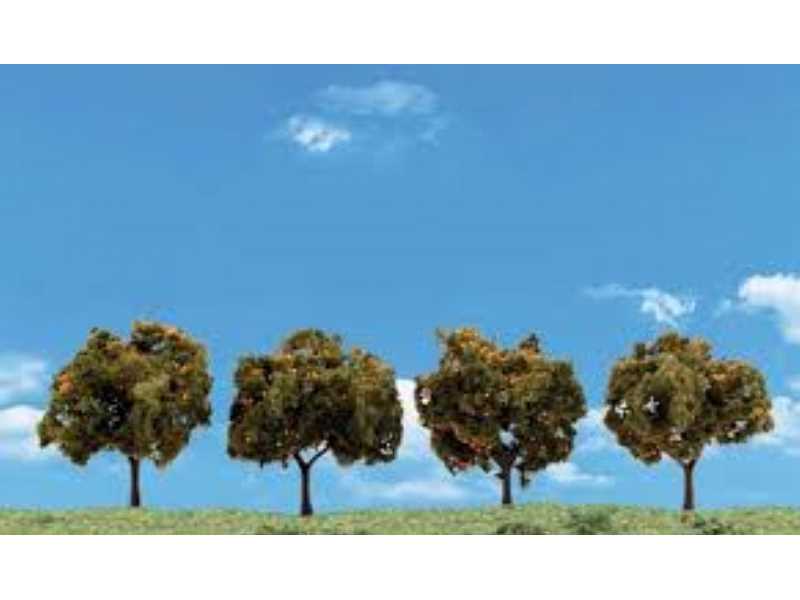 Woodland Wtr3592 2 3in. Orange Trees 4 /Pkg - zdjęcie 1 Woodland Wtr3592 2 3in. Orange Trees 4 /Pkg - zdjęcie 1