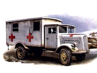 Niemiecki ambulans 3t Opel Blitz Kfz. 305 - zdjęcie 1