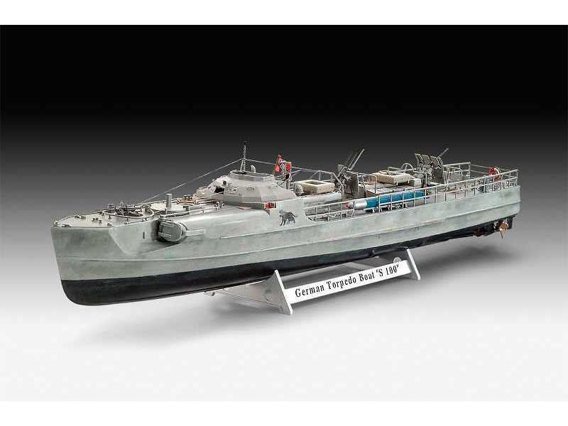 Niemiecka łódź torpedowa S-100 - zdjęcie 1 Niemiecka łódź torpedowa S-100 - zdjęcie 1