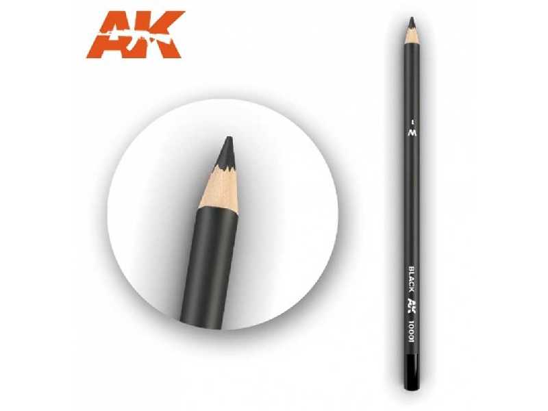Watercolor Pencil Black - zdjęcie 1 Watercolor Pencil Black - zdjęcie 1