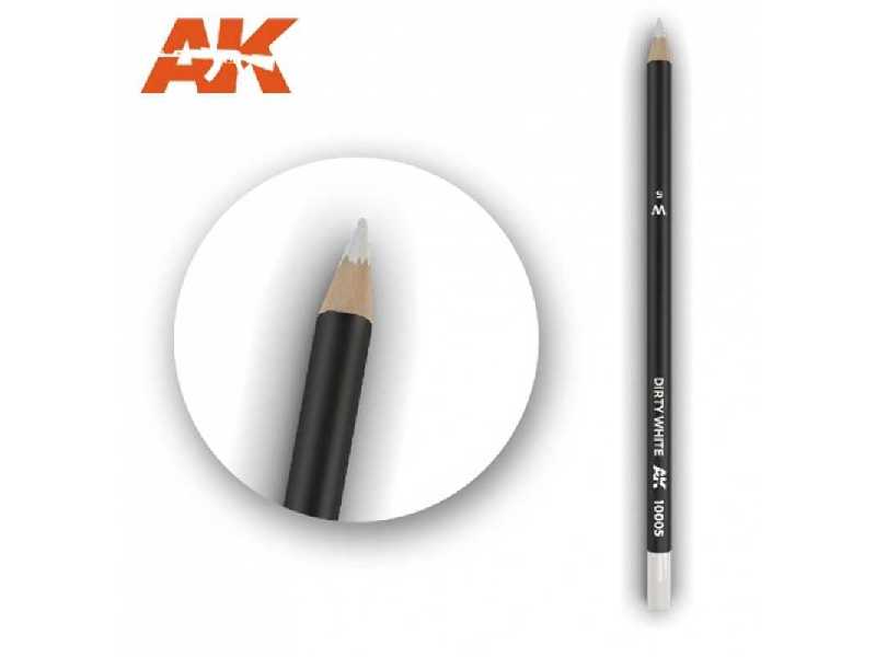 Watercolor Pencil Dirty White - zdjęcie 1 Watercolor Pencil Dirty White - zdjęcie 1