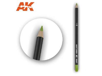 Watercolor Pencil Light Green - zdjęcie 1