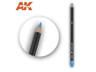Watercolor Pencil Light Blue - zdjęcie 1