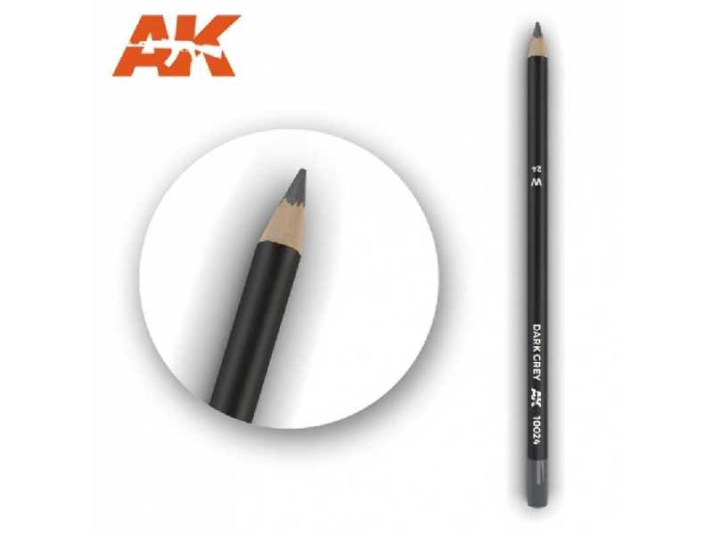 Watercolor Pencil Dark Grey - zdjęcie 1 Watercolor Pencil Dark Grey - zdjęcie 1