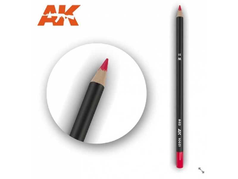 Watercolor Pencil Red - zdjęcie 1 Watercolor Pencil Red - zdjęcie 1