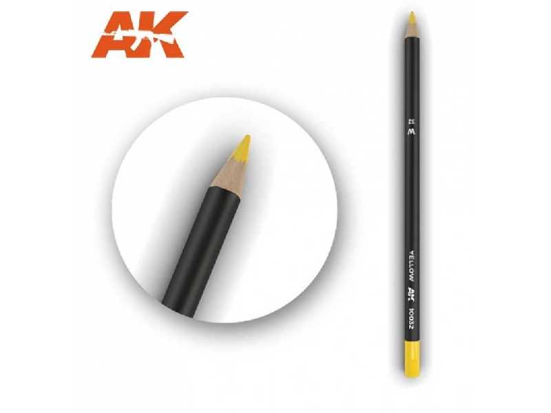 Watercolor Pencil Yellow - zdjęcie 1