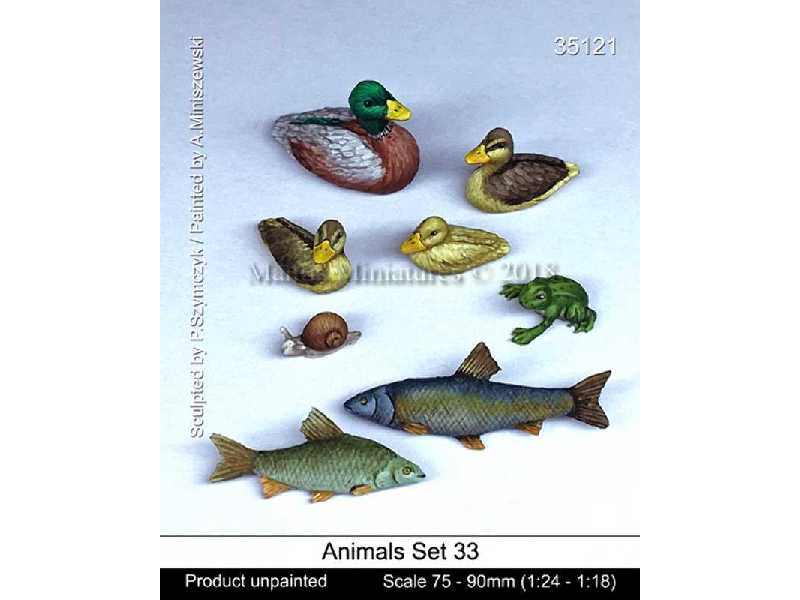 Animals Set 33 In Scale 75-90mm - zdjęcie 1