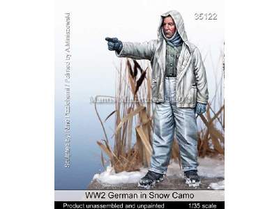 WW2 German In Snow Camo - zdjęcie 1