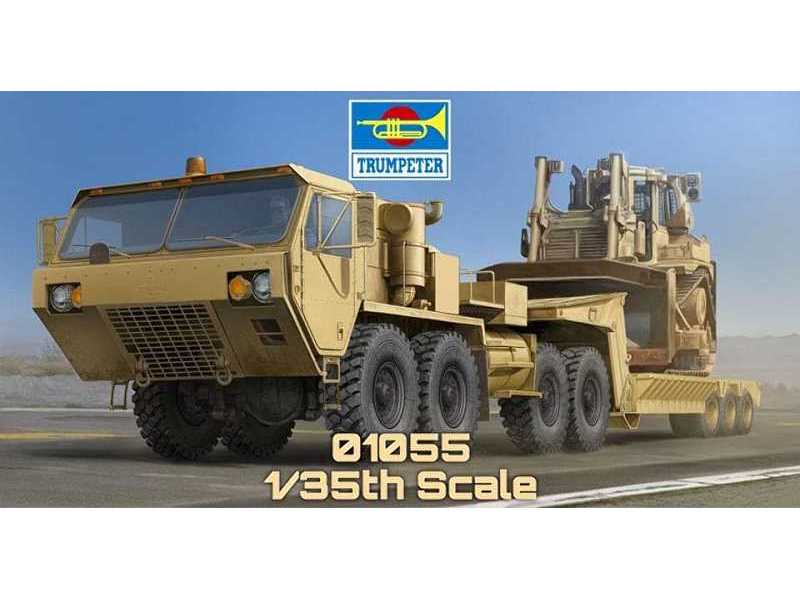 Ciągnik M983A2 HEMTT z naczepą M870A1 - zdjęcie 1 Ciągnik M983A2 HEMTT z naczepą M870A1 - zdjęcie 1