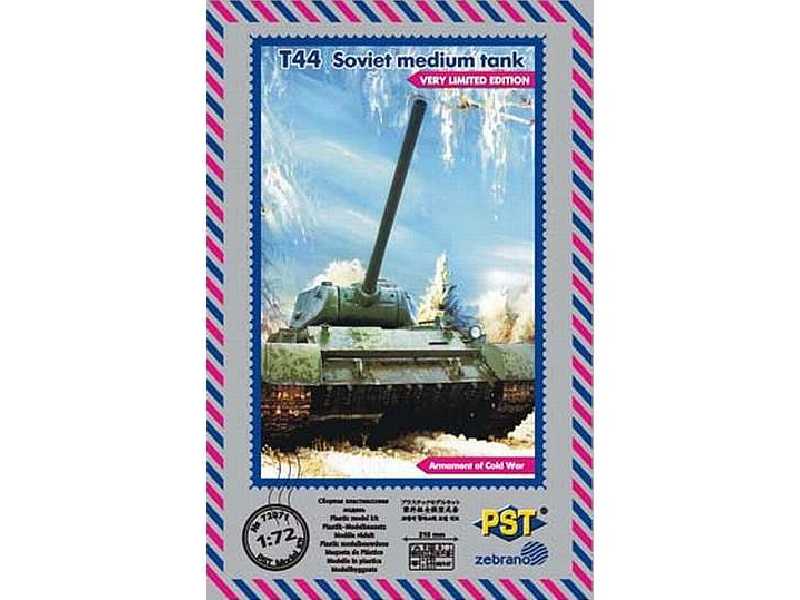 Sowiecki czołg średni T-44 - zdjęcie 1 Sowiecki czołg średni T-44 - zdjęcie 1