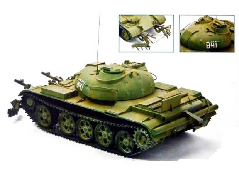 T-55C1 Bublina - Czołg z detonatorem min KMT-6 - zdjęcie 1