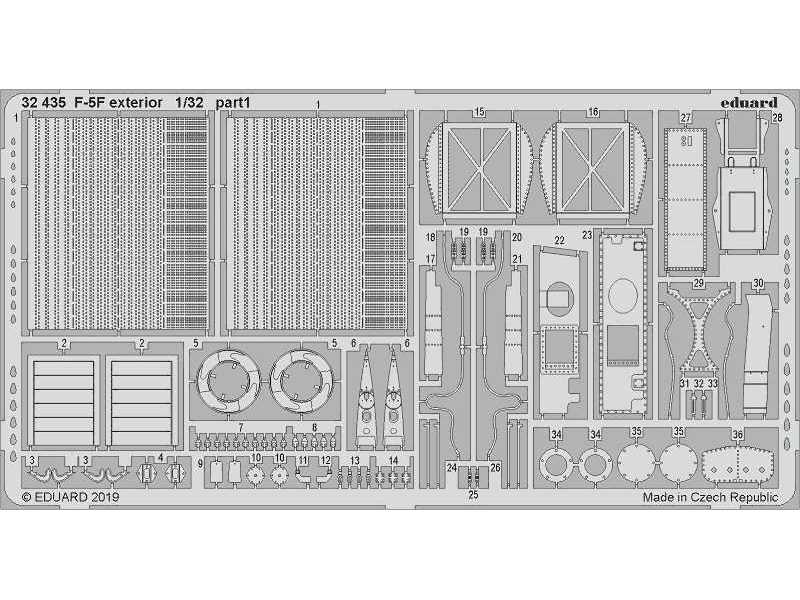 F-5F exterior 1/32 - zdjęcie 1 F-5F exterior 1/32 - zdjęcie 1