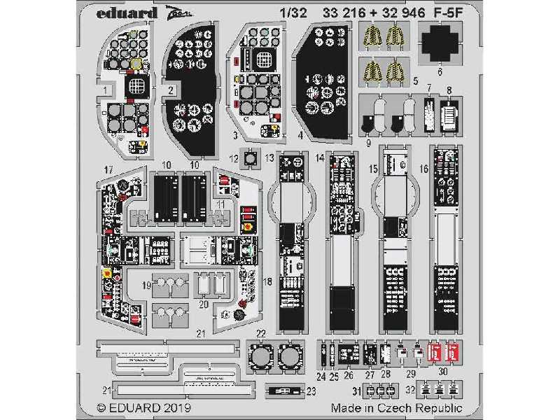 F-5F interior 1/32 - zdjęcie 1