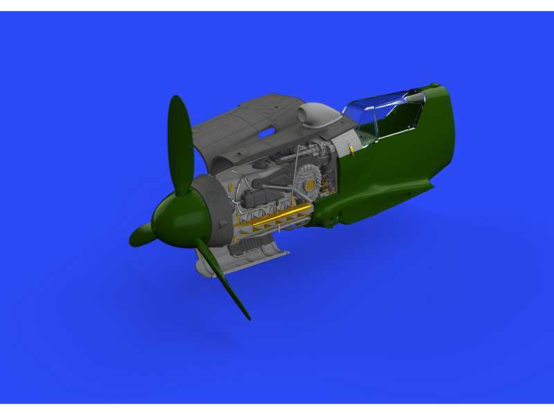 Bf 109G-10/ U4 engine 1/48 - Eduard - zdjęcie 1