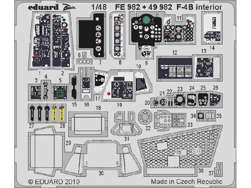F-4B interior 1/48 - zdjęcie 1 F-4B interior 1/48 - zdjęcie 1