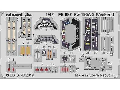 Fw 190A-3 Weekend 1/48 - zdjęcie 1