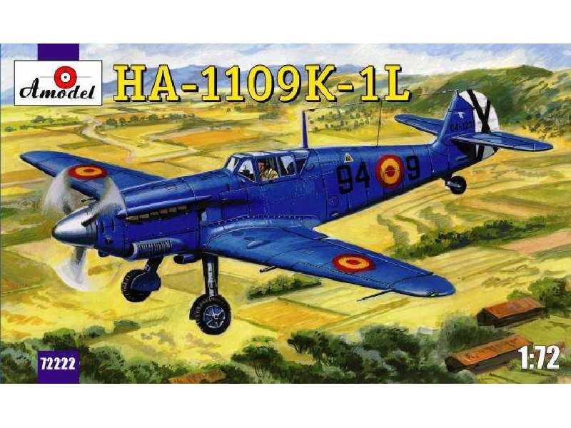 Hispano Aviacion HA-1109K-1L - hiszpańska wersja Bf-109G-2 - zdjęcie 1 Hispano Aviacion HA-1109K-1L - hiszpańska wersja Bf-109G-2 - zdjęcie 1