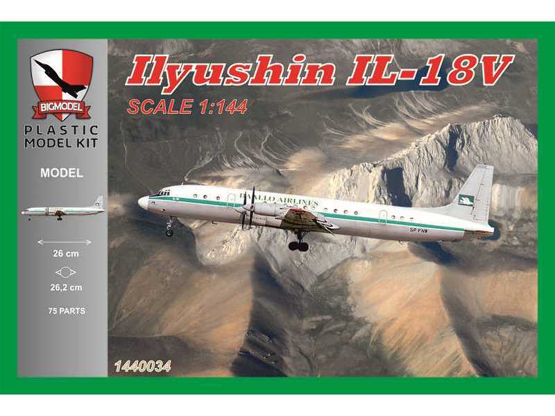 Ilyushin Il-18v Daallo Airlienes - zdjęcie 1