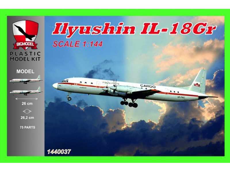 Ilyushin Il-18gr Polinippon - zdjęcie 1