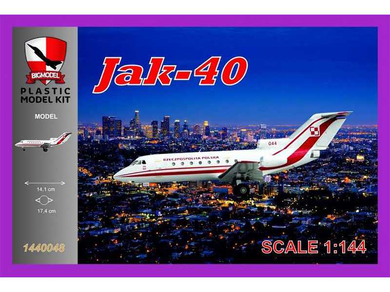 Jak-40 Rzeczpospolita Polska - zdjęcie 1 Jak-40 Rzeczpospolita Polska - zdjęcie 1