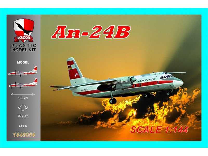 An-24b Interflug - zdjęcie 1 An-24b Interflug - zdjęcie 1