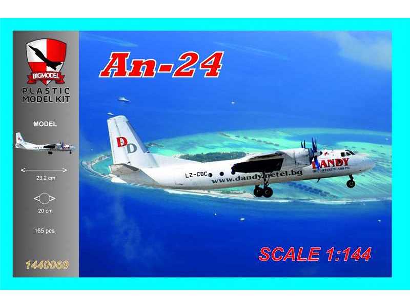 An-24 Dandy Airline - zdjęcie 1 An-24 Dandy Airline - zdjęcie 1