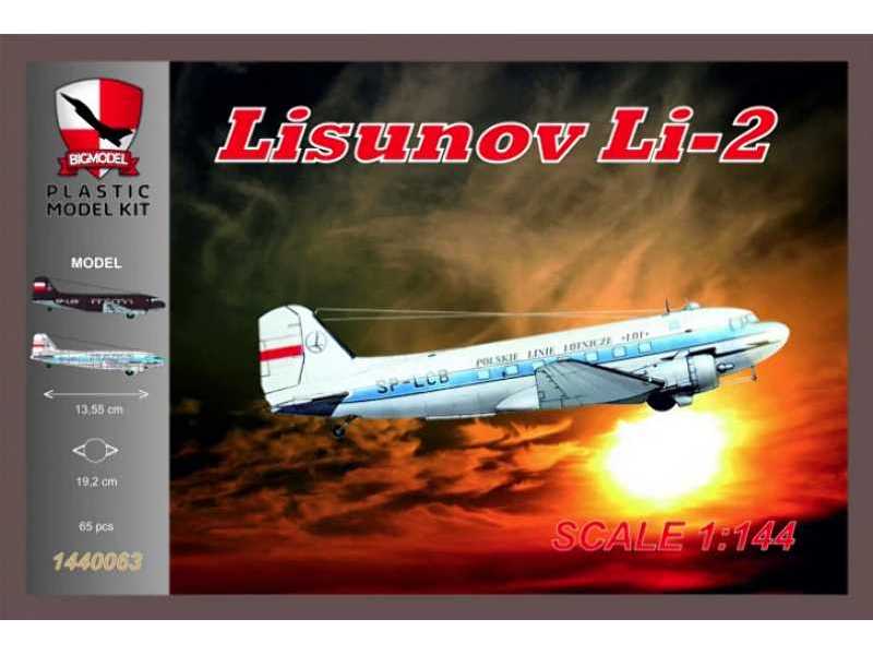 Lisunov Li-2 Pll Lot - zdjęcie 1 Lisunov Li-2 Pll Lot - zdjęcie 1