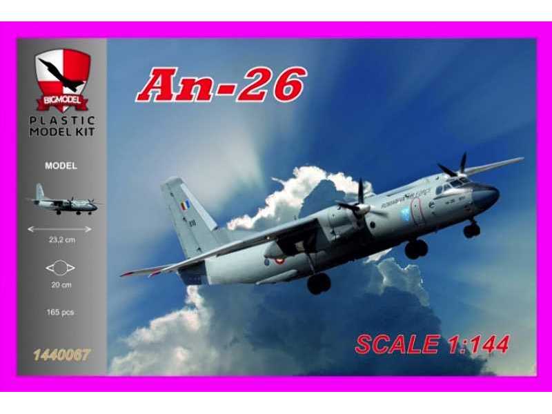 An-26 Romania Air Force - zdjęcie 1 An-26 Romania Air Force - zdjęcie 1