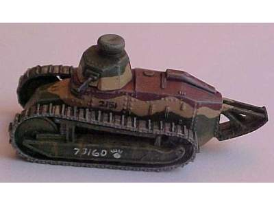 Czołg Renault FT-17 z karabinem maszynowym Hotchkiss - 2 szt. - zdjęcie 2