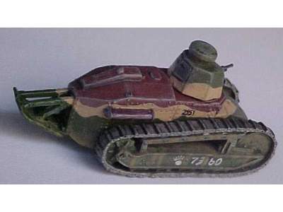 Czołg Renault FT-17 z karabinem maszynowym Hotchkiss - 2 szt. - zdjęcie 5