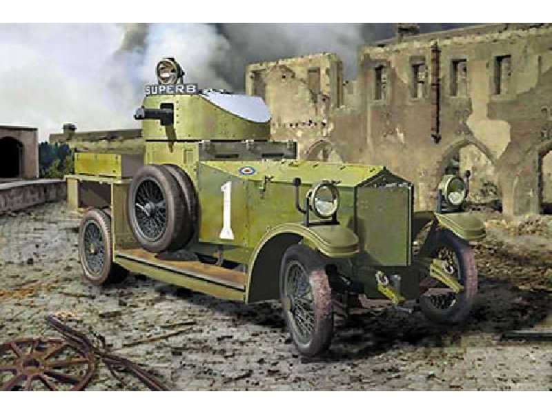 Brytyjski samochód pancerny (Model 1914) - zdjęcie 1 Brytyjski samochód pancerny (Model 1914) - zdjęcie 1