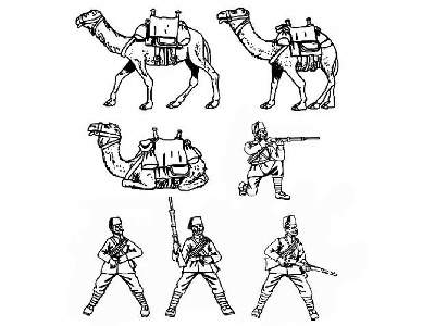 Egipska kawaleria na wielbłądach - zdjęcie 2