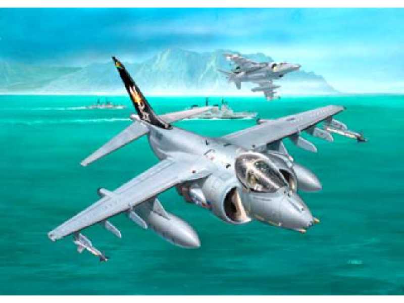 BAe Harrier GR. 7 - zestaw podarunkowy - zdjęcie 1 BAe Harrier GR. 7 - zestaw podarunkowy - zdjęcie 1