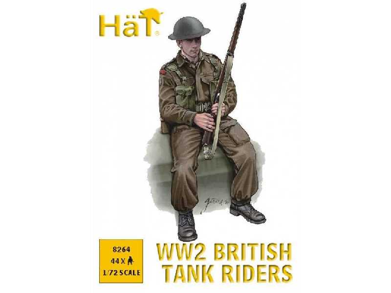Brytyjska piechota - Tank Riders - II W.Ś. - zdjęcie 1 Brytyjska piechota - Tank Riders - II W.Ś. - zdjęcie 1