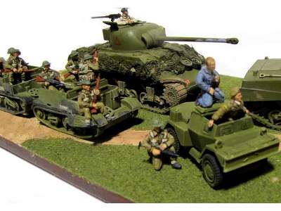Brytyjska piechota - Tank Riders - II W.Ś. - zdjęcie 4
