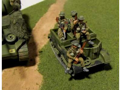Brytyjska piechota - Tank Riders - II W.Ś. - zdjęcie 5