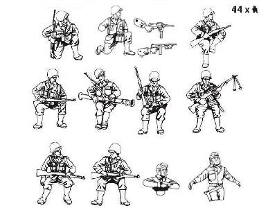 Amerykańska piechota - Tank Riders - II W.Ś. - zdjęcie 2