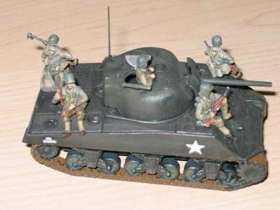 Amerykańska piechota - Tank Riders - II W.Ś. - zdjęcie 4