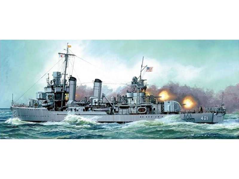 Amerykański niszczyciel U.S.S. Benson DD-421 1940 - zdjęcie 1 Amerykański niszczyciel U.S.S. Benson DD-421 1940 - zdjęcie 1