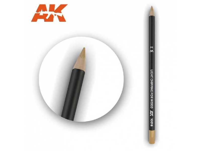 Watercolor Pencil Light Chipping For Wood - zdjęcie 1 Watercolor Pencil Light Chipping For Wood - zdjęcie 1