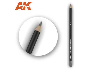 Watercolor Pencil Dark Aluminum Nickel - zdjęcie 1