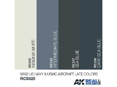 WW2 US Navy & Usmc Late Aircraft Colors Set - zdjęcie 2